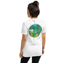 Load image into Gallery viewer, REWILD Challenge Unisex T-Shirt back design