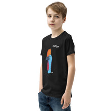 Load image into Gallery viewer, Carl Cassowary - Male Youth Tee (Black)