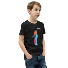 Load image into Gallery viewer, Carl Cassowary - Male Youth Tee (Black)