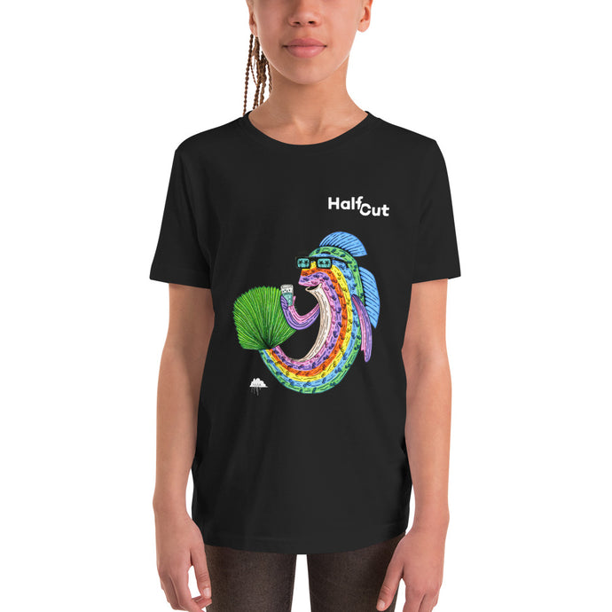 Daintree Rainbowfish - Female Youth Tee (Black)